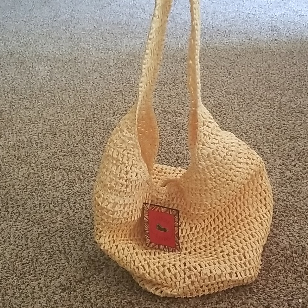 NWT pale yellow purse